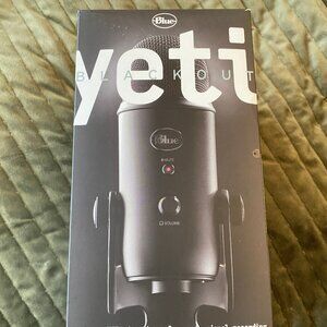 BLUE YETI Blackout USB microphone - new in box